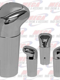 GEARSHIFT SHIFTER KNOB AL CHROME SLOPE 8LL,S10,13,15,18