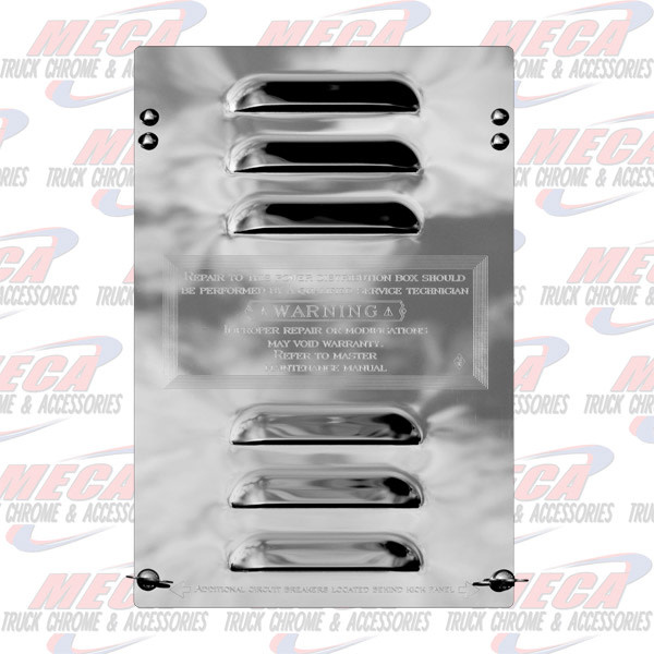 FUSE PANEL DOOR S/S KW 2001 & EARLIER W/LOUVERS