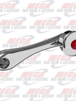 WINDOW CRANK HANDLE RED DIAMOND SQUARED
