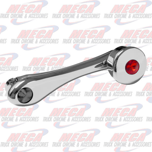 WINDOW CRANK HANDLE RED DIAMOND SLOTTED