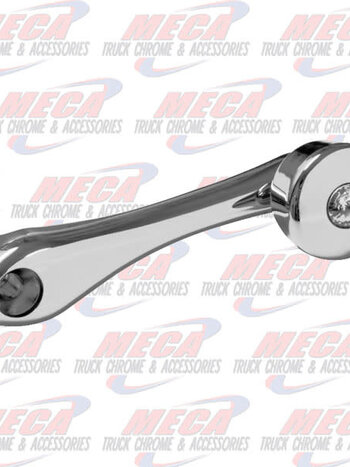 WINDOW CRANK HANDLE CLEAR DIAMOND SQUARED