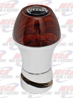 ST WHEEL SPORT SPINNER CHROME & MAHOGANY
