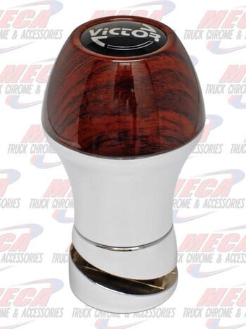 ST WHEEL SPORT SPINNER CHROME & MAHOGANY