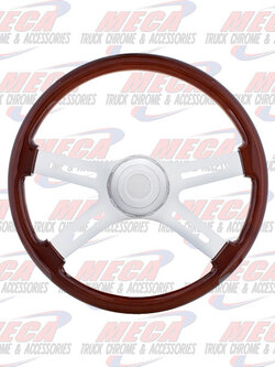 STEERING WHEEL FL 4 SPOKE RECT. HOLES