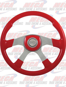 ST WHEEL LUXURY COMFORT VIPER RED W/ RED PAD