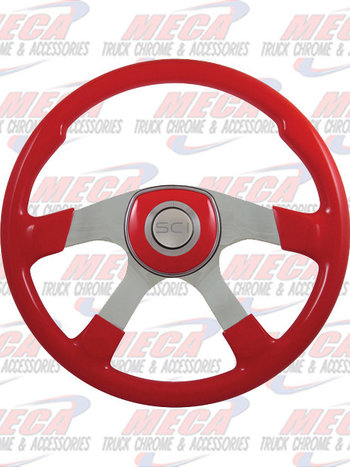 ST WHEEL LUXURY COMFORT VIPER RED W/ RED PAD