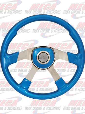 ST WHEEL LUXURY COMFORT OCEAN BLUE W/ BLUE PAD