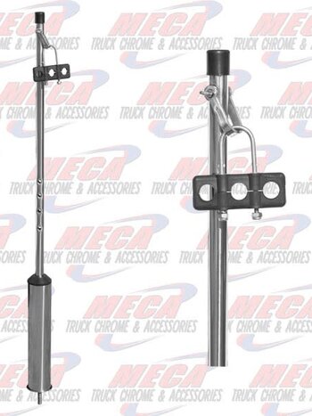 POGO STICK CHROME 40" STAINLESS STEEL HEAVY DUTY