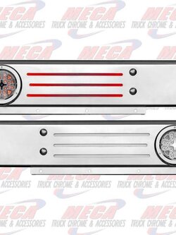 STEALTH REAR LIGHT BAR 2 PIECE