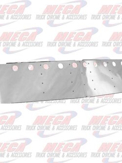 VISOR GANGSTER FL STANDUP 16" W/10-2" HLS ON TOP