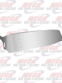 VISOR FLATTOP 15" FL W/ CAB MIRRORS REPL SS VISOR