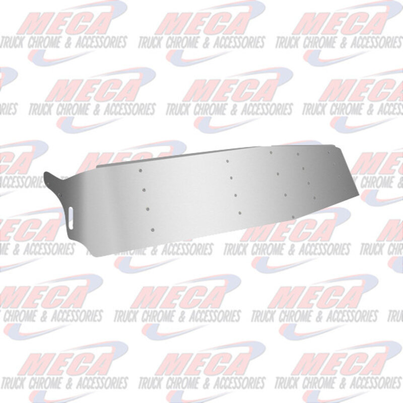 VISOR FLATTOP 15" FL W/ CAB MIRRORS REPL SS VISOR