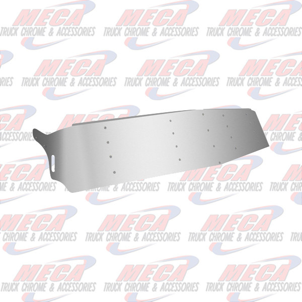 VISOR FLATTOP 15" FL W/ CAB MIRRORS REPL SS VISOR