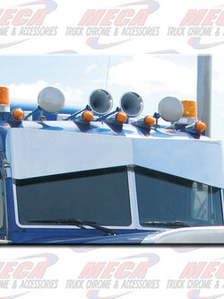 VISOR BOWTIE PB COLUMN MOUNT 14" - 8" DROP