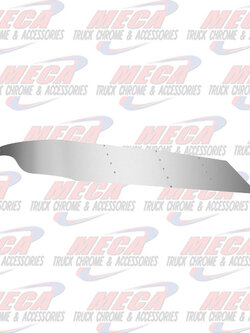 VISOR FL COLUMBIA DAY CAB 14" 2001+ W/ 3 BKTS