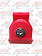 GLAD HAND LOCK RED PLASTIC WITH KEY