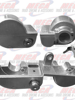 DASH AIR VALVE SECURITY LOCK - SINGLE NON CHROME
