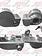 DASH AIR VALVE SECURITY LOCK - SINGLE NON CHROME