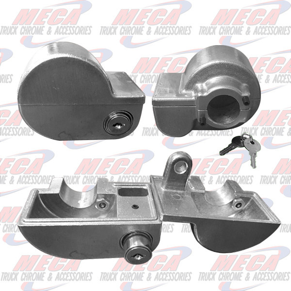 DASH AIR VALVE SECURITY LOCK - SINGLE NON CHROME