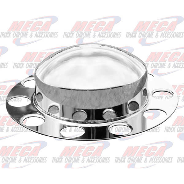 FRONT AXLE COVER 2 PIECE W/ 5 LG & 5 SML FLAT HLS