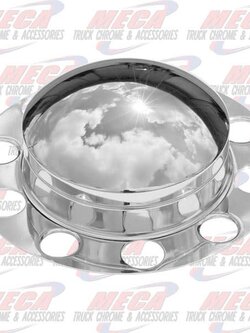 FRONT AXLE COVER 3 PIECE W/ 5LG & 5SML TAPERED HLS