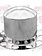 REAR AXLE COVER 2 PIECE 5 LG & 5 SML TAPERED HLS