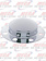 FRONT HUBCAP W/ BEAUTY RING W/ 8 LUGS CHROME