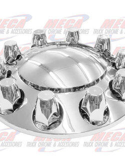 FRONT AXLE COVER PLASTIC 33MM CHROME EACH