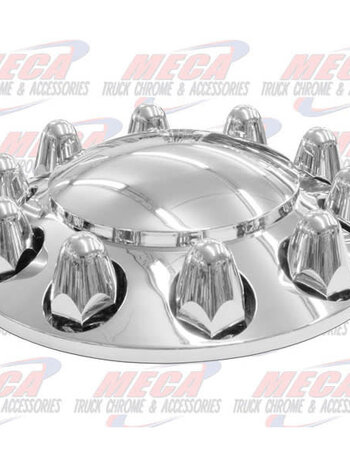 FRONT AXLE COVER PLASTIC 1.5" CHROME EACH