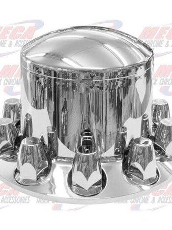 REAR AXLE COVER PLASTIC 33MM CHROME EACH