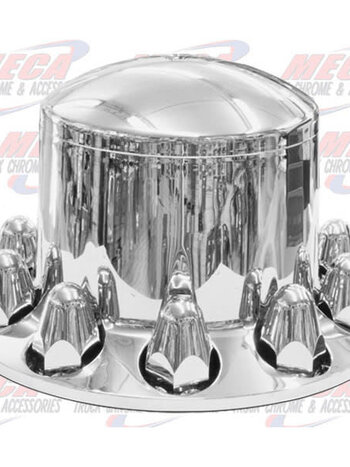 REAR AXLE COVER PLASTIC 1.5" CHROME EACH