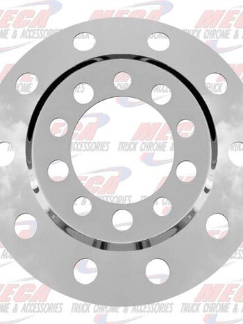 FRONT WHEEL COVER 24.5" SIMULATOR S/S 10 HOLE