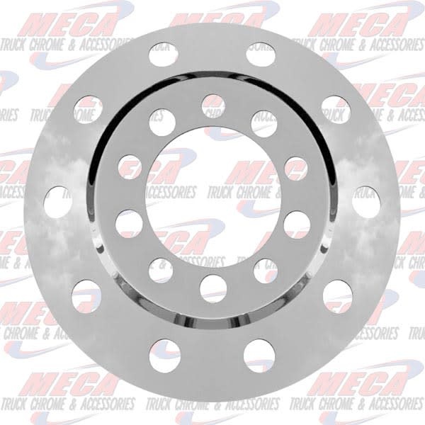 FRONT WHEEL COVER 24.5" SIMULATOR S/S 10 HOLE