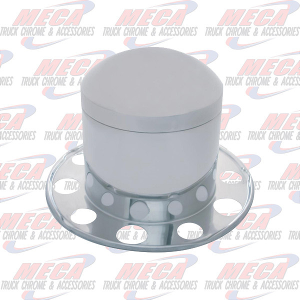 REAR AXLE COVER 2 PC S.S. 5LG & 5SML FLAT HOLES MM