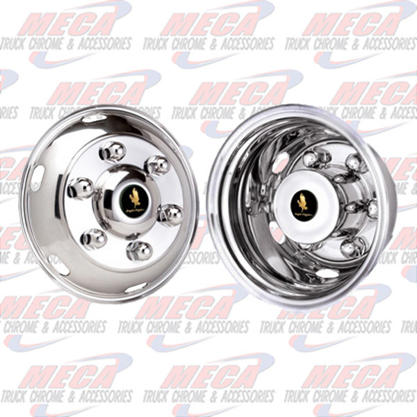 WHEEL COVER SIMULATOR 6 LUGS GMC & NEW ISUZU 16" SET OF 4