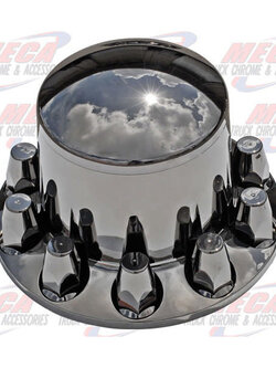 REAR AXLE COVER PLASTIC 33MM BLACK CHROME EACH