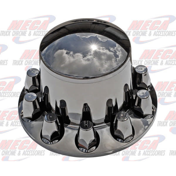 REAR AXLE COVER PLASTIC 33MM BLACK CHROME EACH