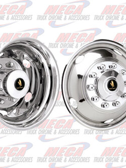 WHEEL COVER SIMULATOR 19.5" X 6" 6 LUG 2 HOLES EASY MOUNT