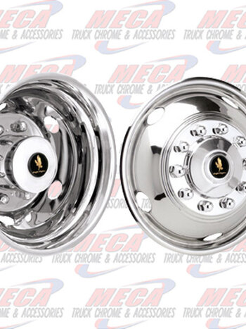 WHEEL COVER SIMULATOR 19.5" X 6" 6 LUG 2 HOLES EASY MOUNT