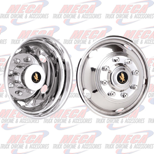 WHEEL COVER SIMULATOR FRONT FORD LCF, 450, 550 19.5" 10LUG 5HH