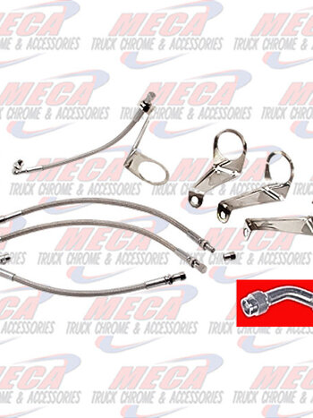 AIR HOSE LINE KIT FOR 1 AXLE FOR QC1025R-AIR