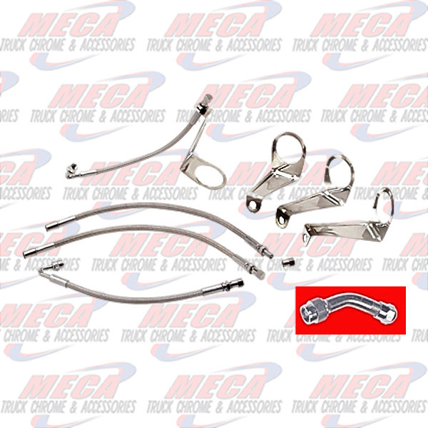 AIR HOSE LINE KIT FOR 1 AXLE FOR QC1025R-AIR