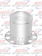 REAR AXLE COVER S/S 3 PIECE FOR STEEL WHEEL