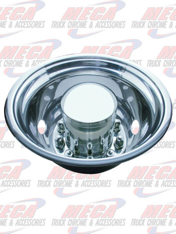 REAR SIM SS 22.5" STD 2 HAND HL INCL AXLE CVR SET2