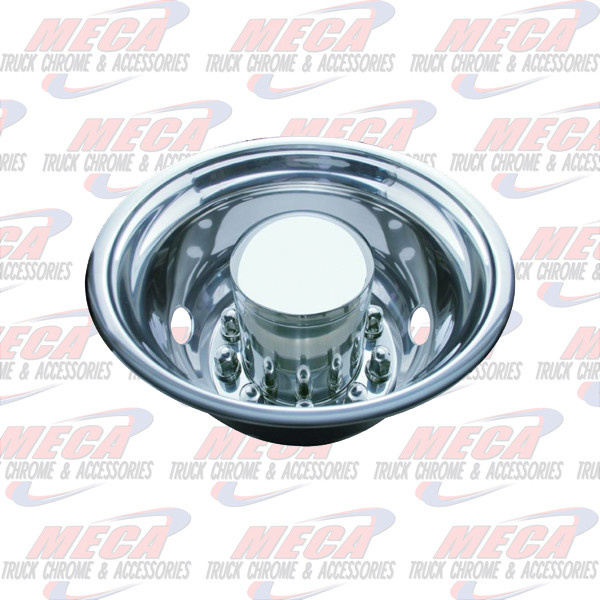 REAR SIM SS 22.5" STD 2 HAND HL INCL AXLE CVR SET2