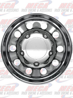OMEGA REAR WHEEL KIT AXLE COVER 10 LUG CHROME