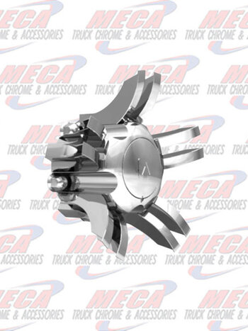 SPYDER 22.5 REAR WHEEL KIT AXLE COVER 10 LUG CHR