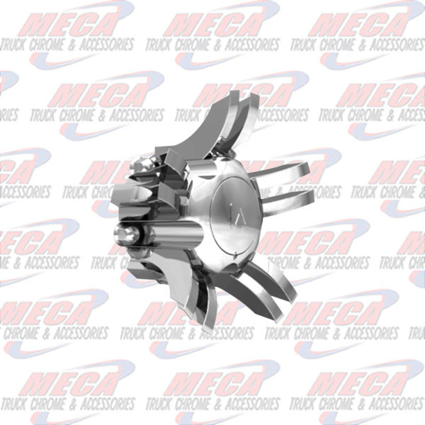 SPYDER 22.5 REAR WHEEL KIT AXLE COVER 10 LUG CHR