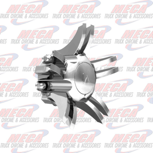SPYDER 24.5 REAR WHEEL KIT AXLE COVER 10 LUG CHR