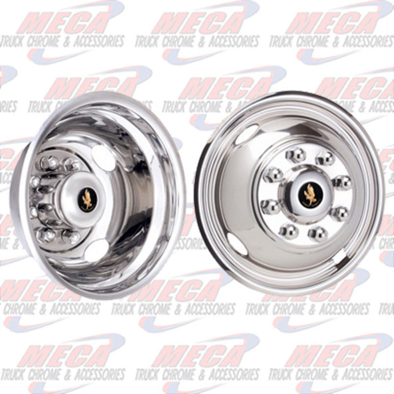 WHEEL COVER SIMULATOR 16" & 16.5" 8 LUG SET 4